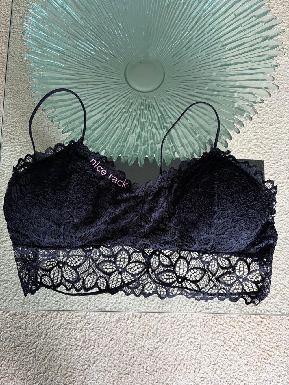 💜 Black Lace Bralette